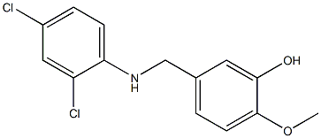 5-{[(2,4-dichlorophenyl)amino]methyl}-2-methoxyphenol|