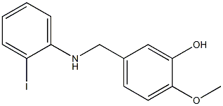  5-{[(2-iodophenyl)amino]methyl}-2-methoxyphenol