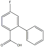 5-fluoro-1,1'-biphenyl-2-carboxylic acid Struktur