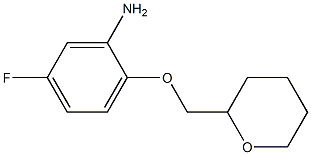 5-fluoro-2-(oxan-2-ylmethoxy)aniline