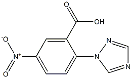 5-nitro-2-(1H-1,2,4-triazol-1-yl)benzoic acid Structure