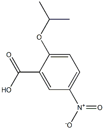 5-nitro-2-(propan-2-yloxy)benzoic acid Structure