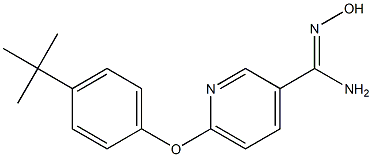 6-(4-tert-butylphenoxy)-N'-hydroxypyridine-3-carboximidamide