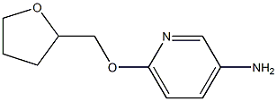 6-(oxolan-2-ylmethoxy)pyridin-3-amine Structure