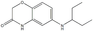 6-(pentan-3-ylamino)-3,4-dihydro-2H-1,4-benzoxazin-3-one