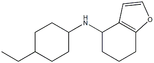 N-(4-ethylcyclohexyl)-4,5,6,7-tetrahydro-1-benzofuran-4-amine Structure