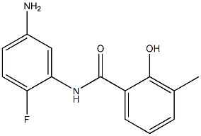 N-(5-amino-2-fluorophenyl)-2-hydroxy-3-methylbenzamide