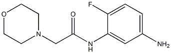 N-(5-amino-2-fluorophenyl)-2-morpholin-4-ylacetamide