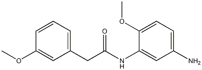 N-(5-amino-2-methoxyphenyl)-2-(3-methoxyphenyl)acetamide