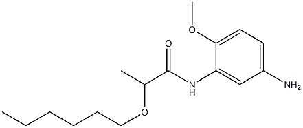 N-(5-amino-2-methoxyphenyl)-2-(hexyloxy)propanamide