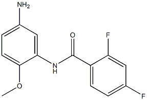 N-(5-amino-2-methoxyphenyl)-2,4-difluorobenzamide Structure