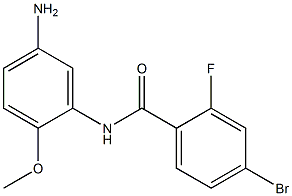 N-(5-amino-2-methoxyphenyl)-4-bromo-2-fluorobenzamide