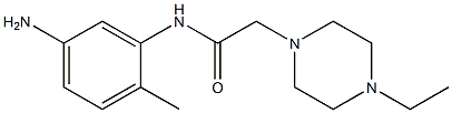 N-(5-amino-2-methylphenyl)-2-(4-ethylpiperazin-1-yl)acetamide