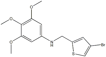 N-[(4-bromothiophen-2-yl)methyl]-3,4,5-trimethoxyaniline