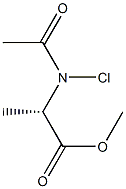 L-N-Acetyl--chloroalanine, Methyl Ester Structure