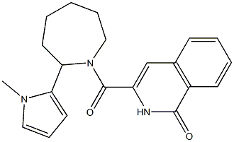  1(2H)-Isoquinolinone,  3-[[hexahydro-2-(1-methyl-1H-pyrrol-2-yl)-1H-azepin-1-yl]carbonyl]-