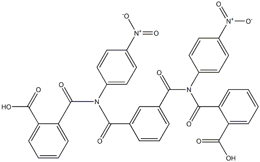 2-({[3-({(2-carboxybenzoyl)-4-nitroanilino}carbonyl)benzoyl]-4-nitroanilino}carbonyl)benzoic acid