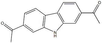1-(7-acetyl-9H-carbazol-2-yl)ethanone|
