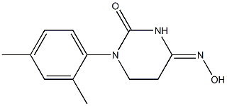 1-(2,4-dimethylphenyl)dihydro-2,4(1H,3H)-pyrimidinedione 4-oxime