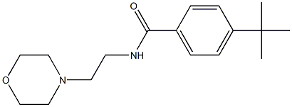 4-tert-butyl-N-[2-(4-morpholinyl)ethyl]benzamide