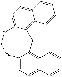 12H-dinaphtho[2,1-d:1,2-g][1,3]dioxocine Structure