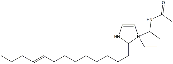 1-[1-(Acetylamino)ethyl]-1-ethyl-2-(9-tridecenyl)-4-imidazoline-1-ium