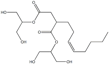 2-(3-Octenyl)succinic acid bis[2-hydroxy-1-(hydroxymethyl)ethyl] ester