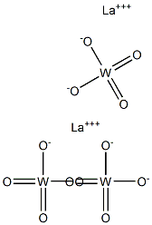タングステン酸ランタン 化学構造式
