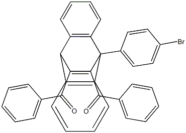 11,12-Dibenzoyl-9,10-dihydro-9-(4-bromophenyl)-9,10-ethenoanthracene