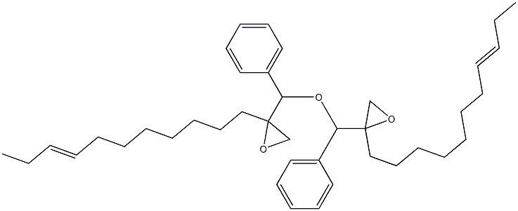 2-(8-ウンデセニル)フェニルグリシジルエーテル 化学構造式
