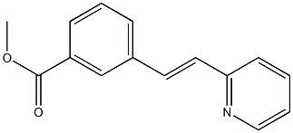 2-(3-(Methoxycarbonyl)styryl)pyridine