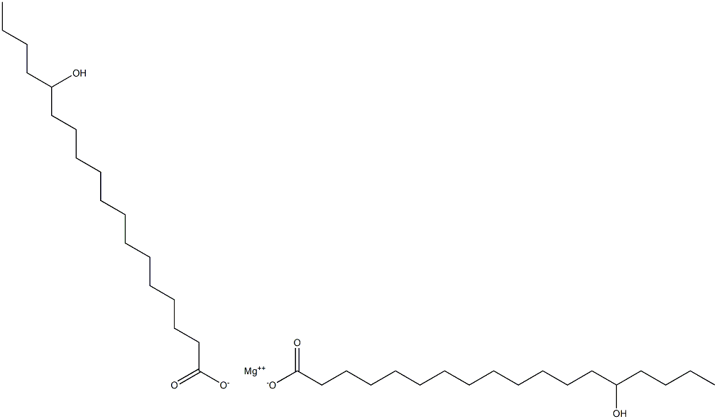 Bis(14-hydroxyoctadecanoic acid)magnesium salt