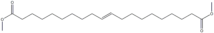 10-Icosenedioic acid dimethyl ester Struktur