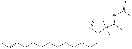 1-[1-(Acetylamino)ethyl]-1-ethyl-2-(11-tridecenyl)-3-imidazoline-1-ium