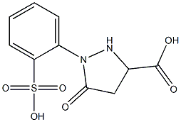 1-(2-Sulfophenyl)-5-oxo-3-pyrazolidinecarboxylic acid