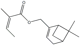 (2Z)-2-Methyl-2-butenoic acid [(6,6-dimethylbicyclo[3.1.1]hepta-2-ene-2-yl)methyl] ester