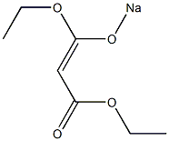 3-(Sodiooxy)-3-ethoxyacrylic acid ethyl ester 结构式