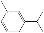 1-Methyl-3-isopropyl-1,4-dihydropyridine Structure
