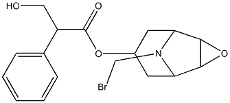 甲溴酸东莨菪碱, , 结构式