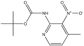 (4-Methyl-3-nitro-pyridin-2-yl)-carbamic acid tert-butyl ester