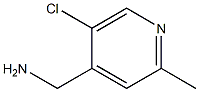 (5-Chloro-2-methyl-pyridin-4-yl)-methyl-amine Structure