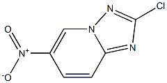 2-Chloro-6-nitro-[1,2,4]triazolo[1,5-a]pyridine Struktur