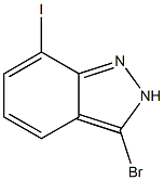 3-Bromo-7-iodo-2H-indazole