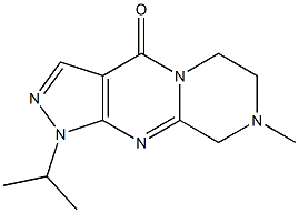1-isopropyl-8-methyl-6,7,8,9-tetrahydropyrazino[1,2-a]pyrazolo[3,4-d]pyrimidin-4(1H)-one