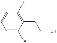 2-(2-bromo-6-fluorophenyl)ethanol Struktur