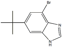 4-Bromo-6-tert-butyl-1H-benzoimidazole Struktur