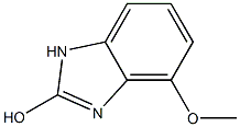 4-Methoxy-1H-benzoimidazol-2-ol 结构式
