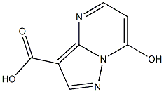 7-Hydroxy-pyrazolo[1,5-a]pyrimidine-3-carboxylic acid Structure