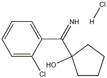 1-[(2-Chlorophenyl)(imino)methyl]cyclopentanol Hydrochloride