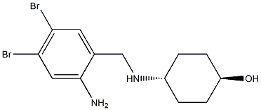 (trans)-4-((2-amino-4,5-dibromobenzyl)amino)cyclohexanol